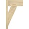 Ekena Millwork Traditional Block Rough Sawn Outlooker, Douglas Fir, 8"W x 18"D x 30"H OUT08X18X30TRA05RDF - alternate 3